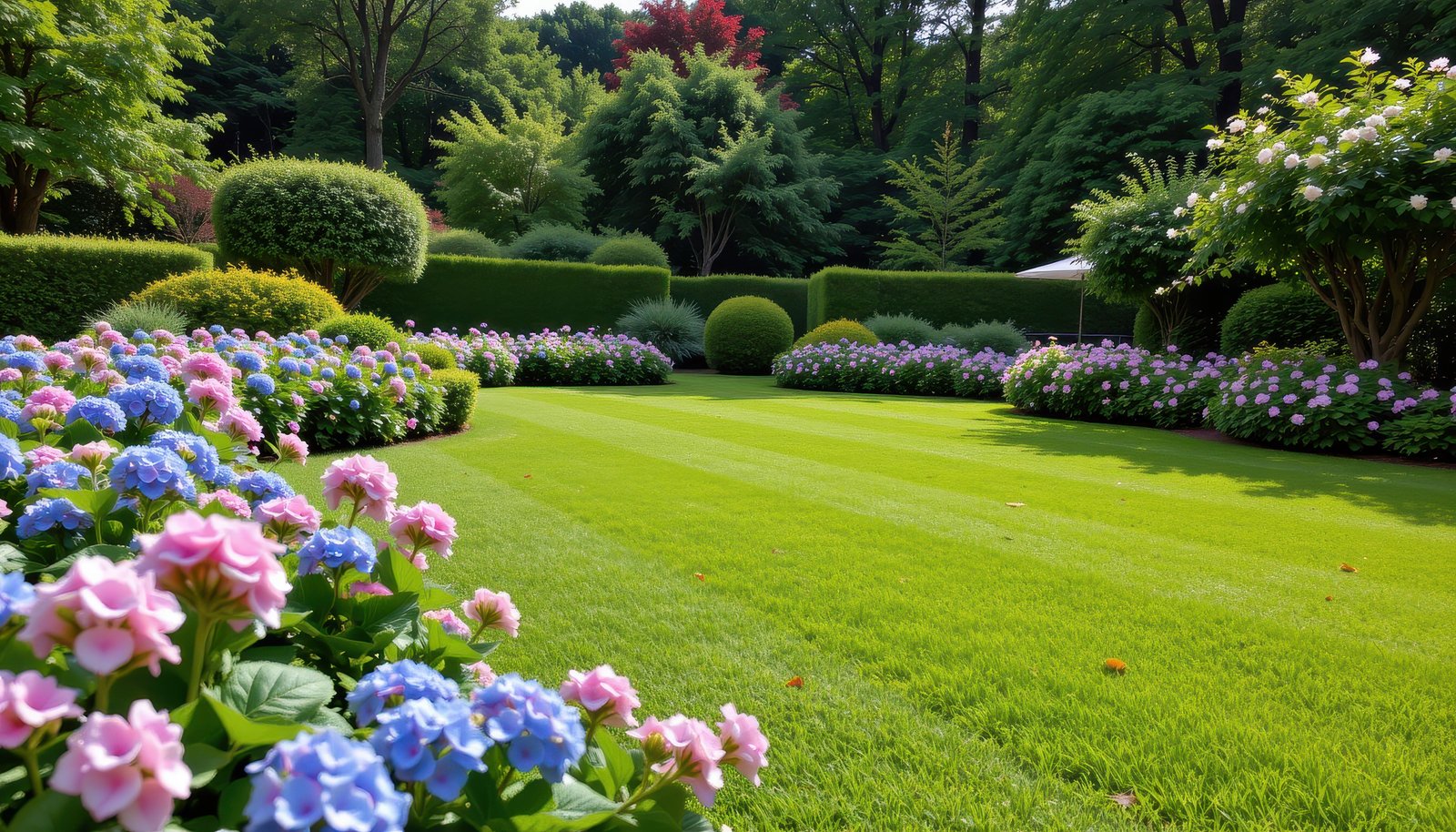 Professional garden landscaping